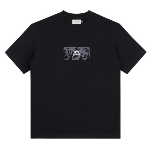 MANTO T-shirt Koszulka REDZA PEACE OVERSIZE Black