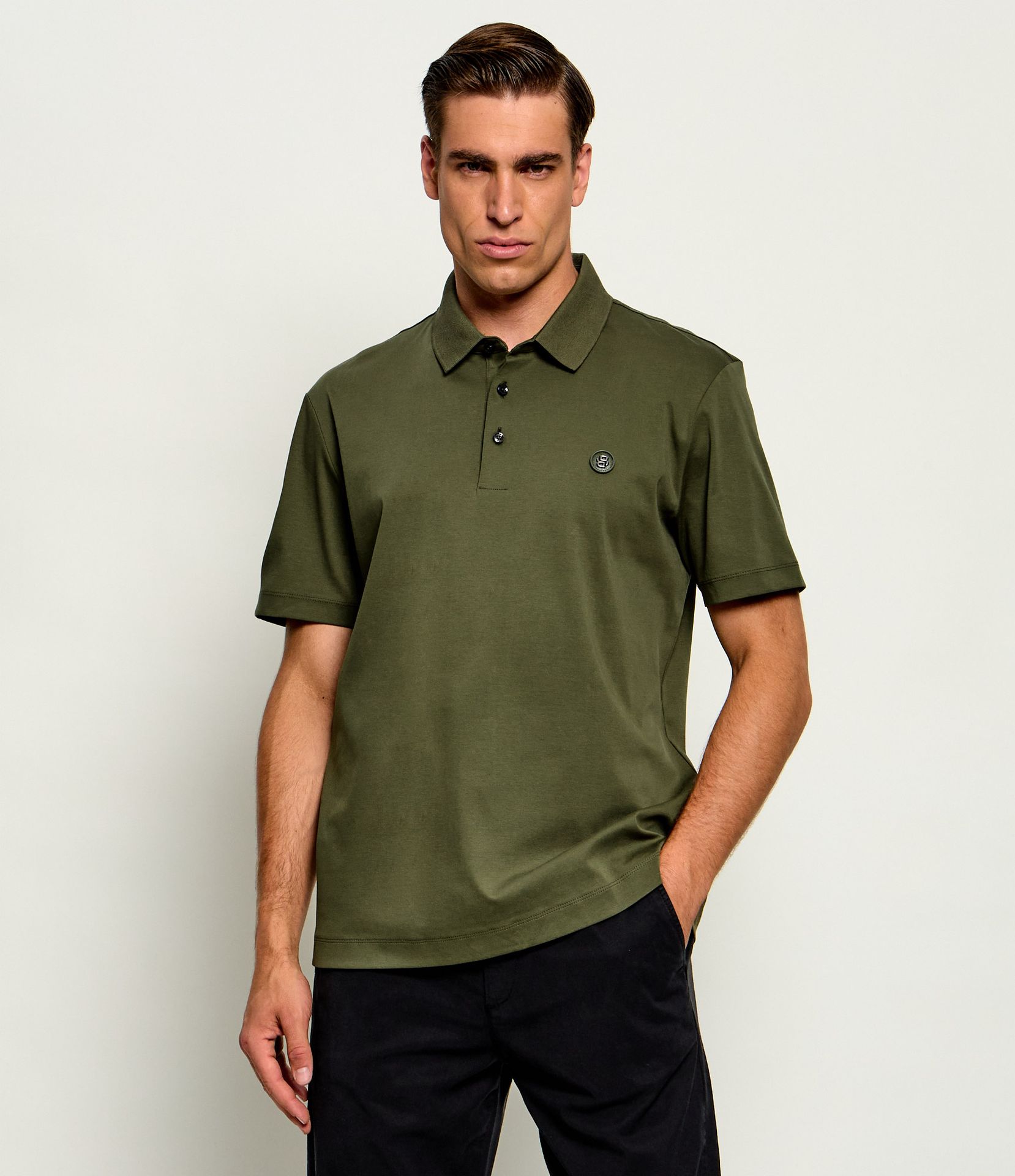BOSS BLACK Polo C-Parris 01 Regular Fit mercerised