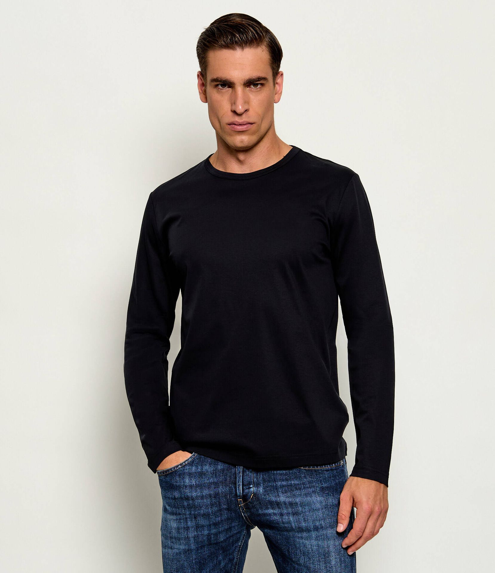TIGER OF SWEDEN Longsleeve Olaf Regular Fit mercerised