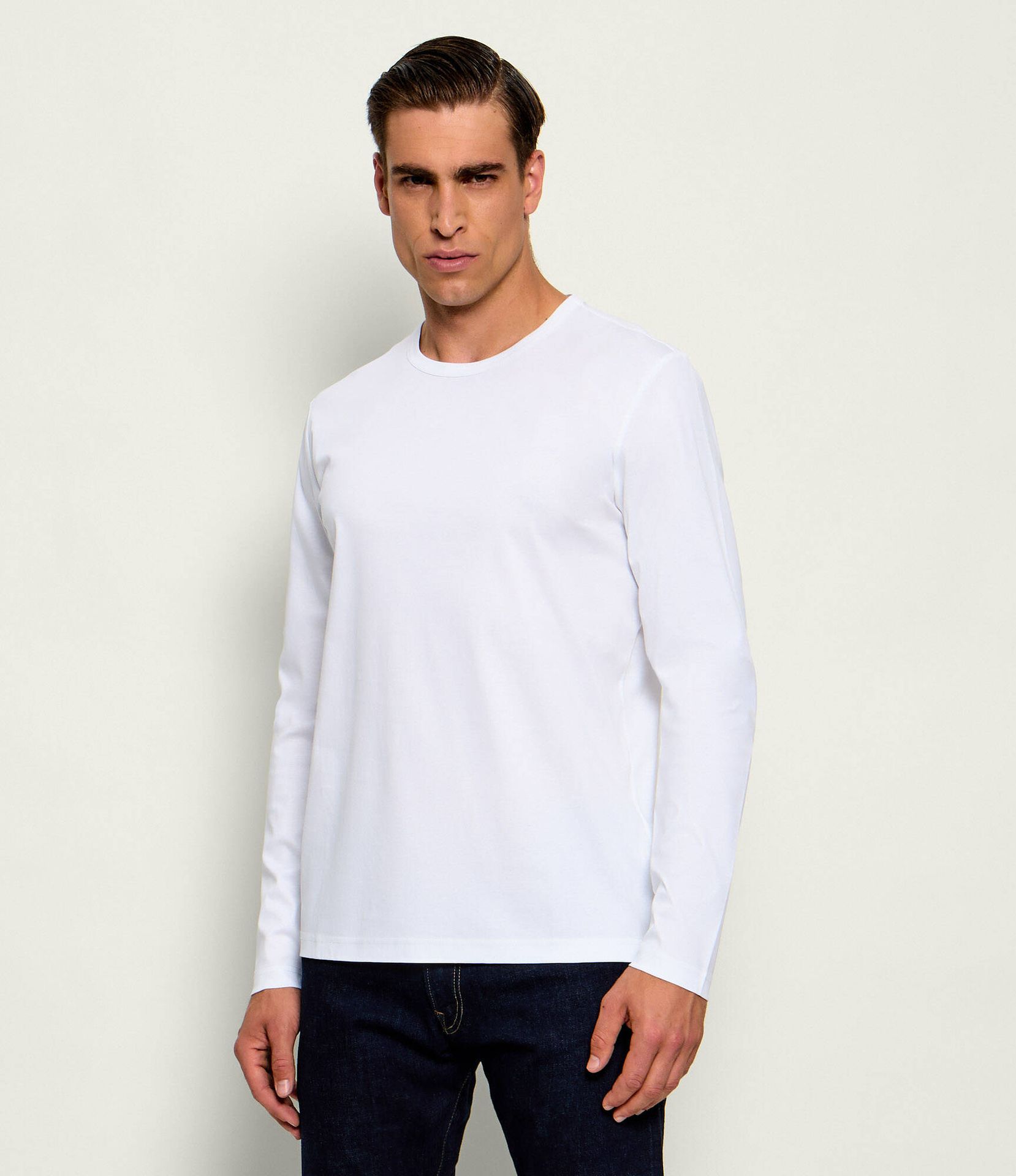 TIGER OF SWEDEN Longsleeve Olaf Regular Fit mercerised