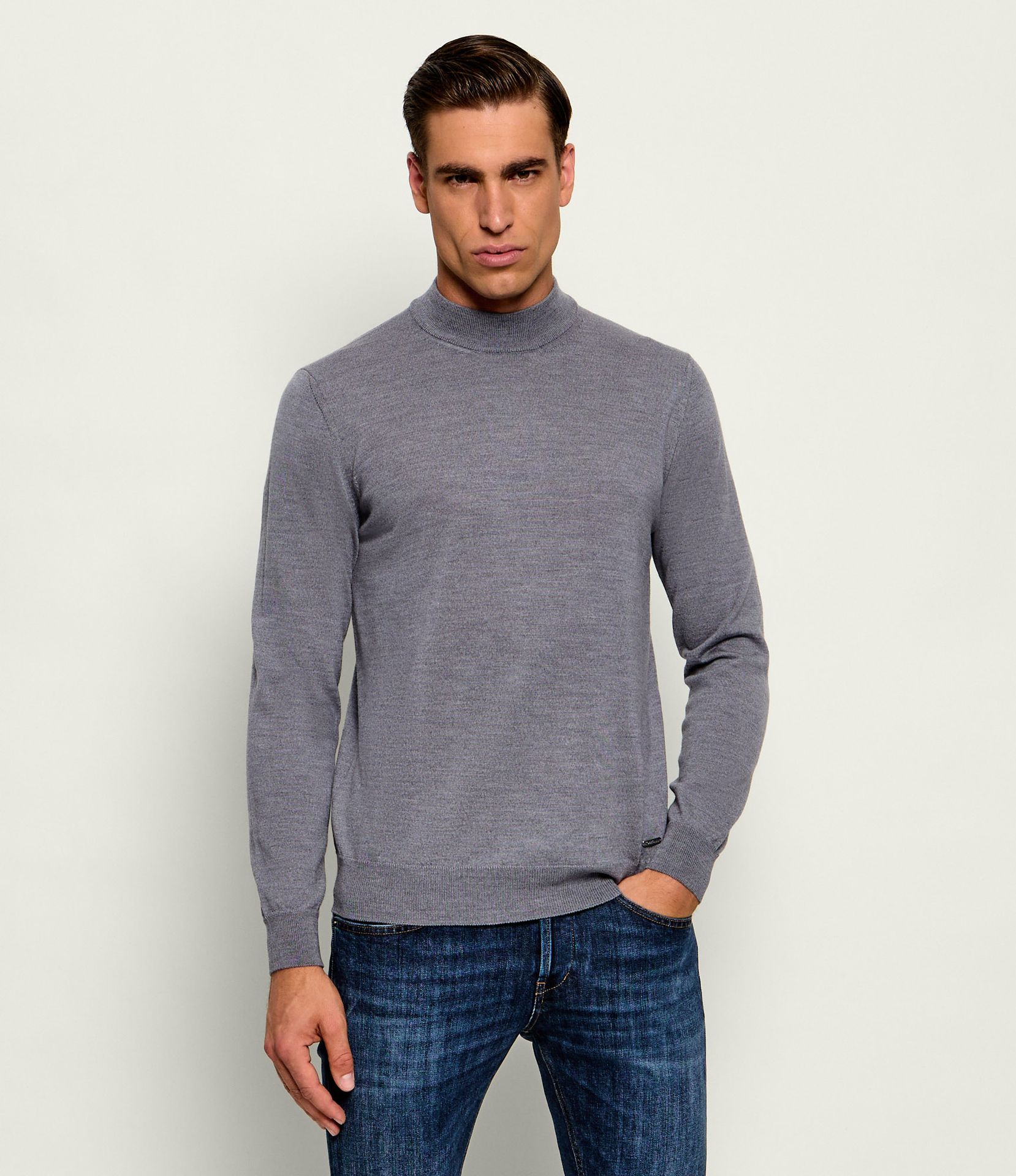 Tombolini Wełniany golf Regular Fit