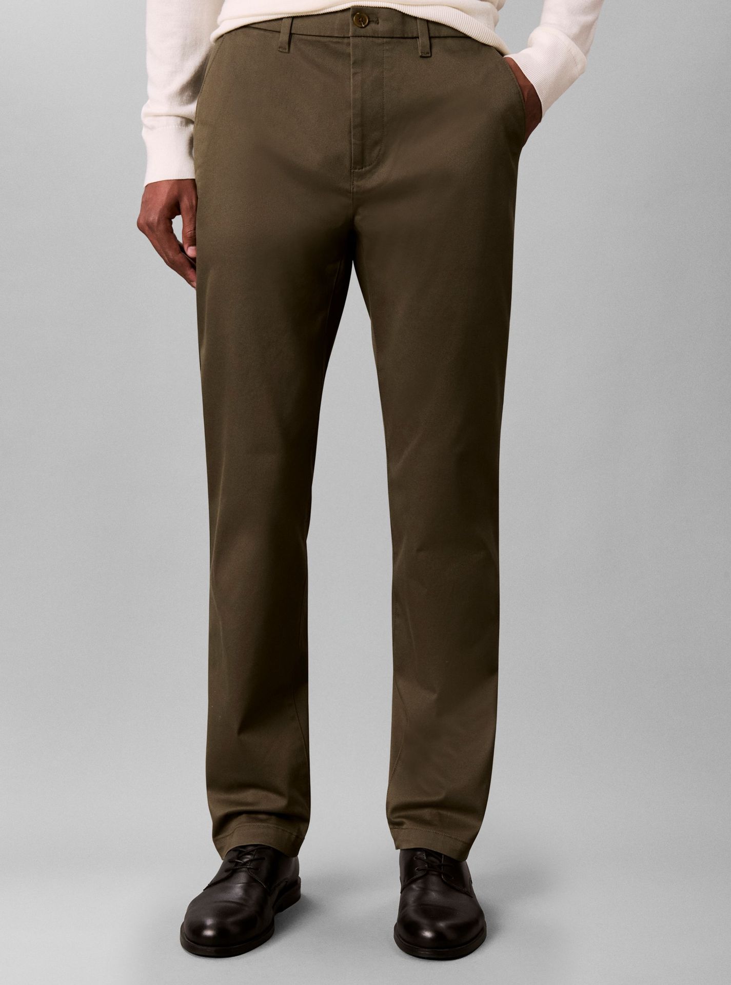 Calvin Klein Spodnie chino Slim Fit