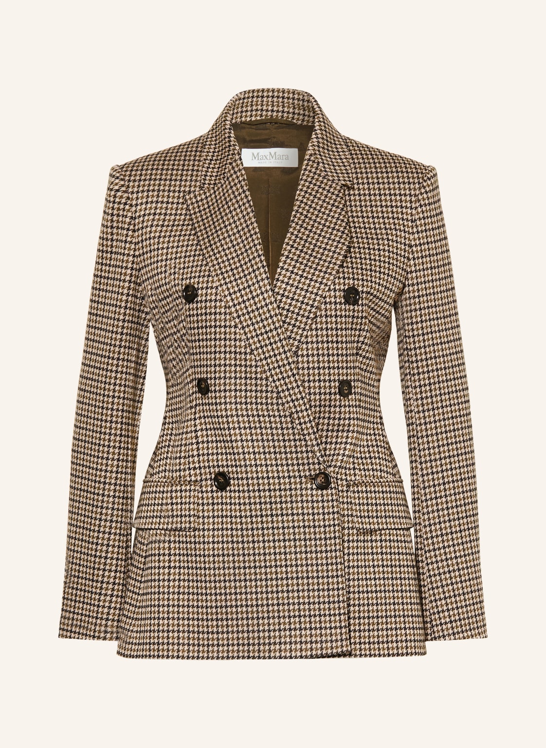 Max Mara Marynarka Mxmeccelso braun