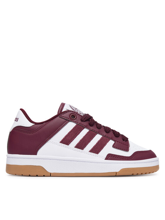 adidas Sneakersy Rapid Court Low Shoes KI3898 Bordowy