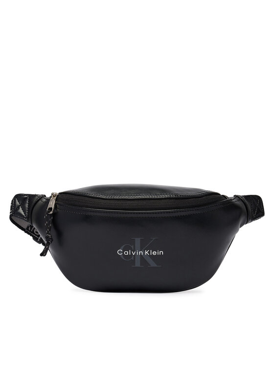 Calvin Klein Nerka Bold Logo Webbing Waistbag LV04D3630G Czarny