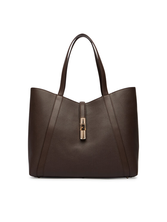 Furla Torebka Goccia L WB01788 BX3353 CN 2460S Brązowy ciemny