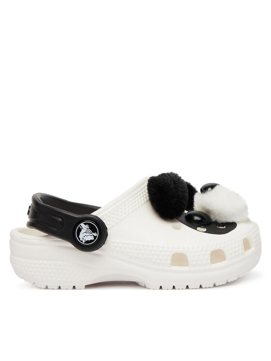 Crocs Klapki Classic IAM Panda Clog T 213838 Biały