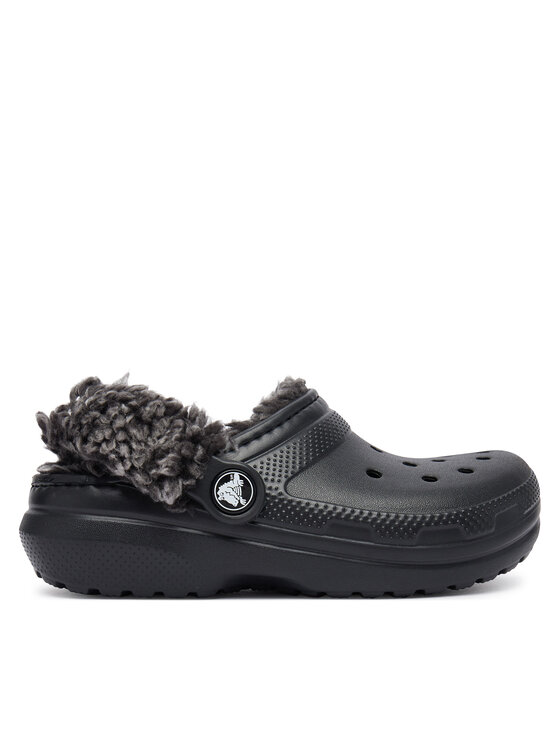 Crocs Klapki Classic Fleece Lined Clog K 212856 Czarny