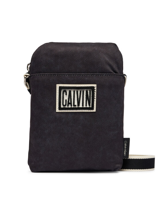 Calvin Klein Saszetka Ssnl Graphic Reporter LV04D3627G Czarny