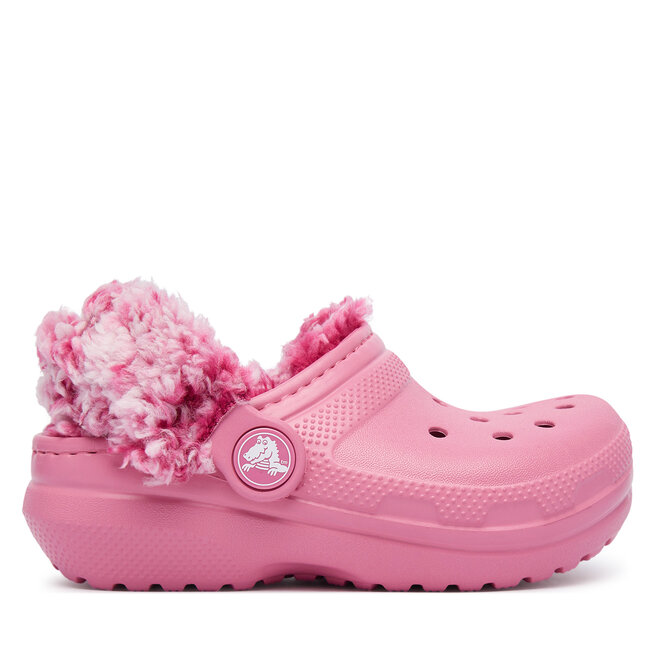 Klapki Crocs Classic Fleece Lined Clog T 212857 Różowy