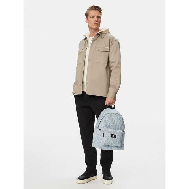 Plecak Calvin Klein Aop Backpack IU0IU00735 Niebieski jasny