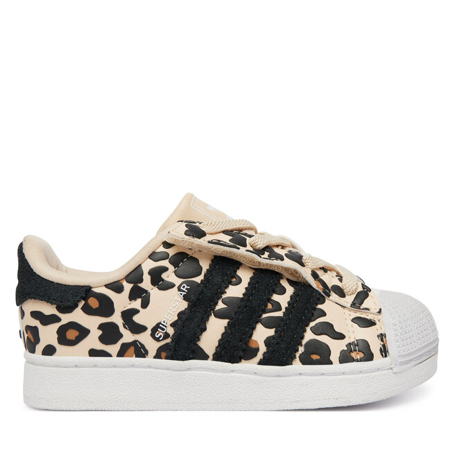 Sneakersy adidas Superstar II Comfort Closure Elastic Lace KK2126 Beżowy