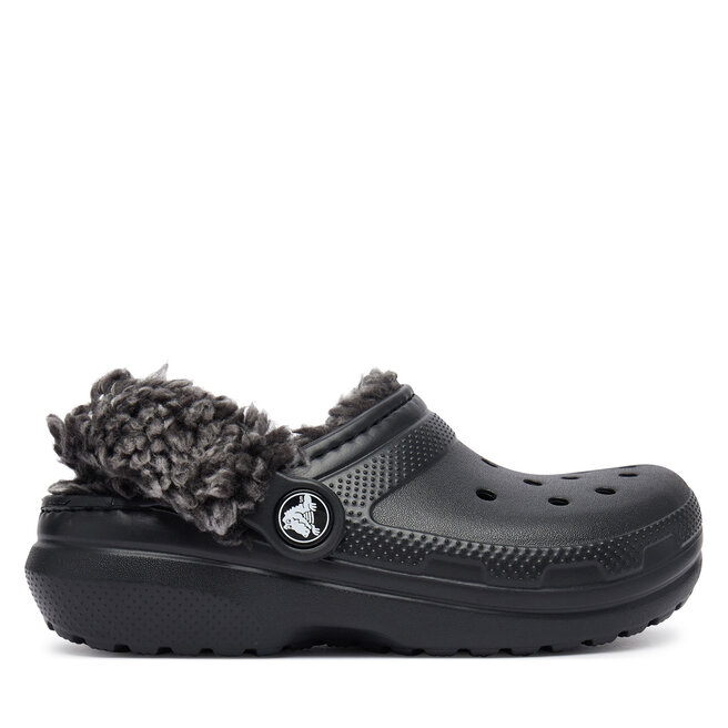 Klapki Crocs Classic Fleece Lined Clog K 212856 Czarny