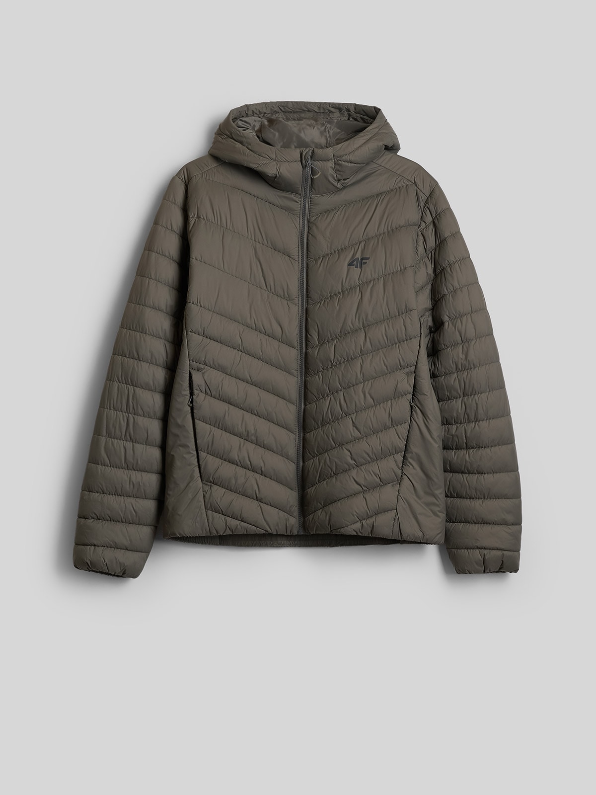 4F Kurtka z wypełnieniem syntetycznym damska - khaki XXL