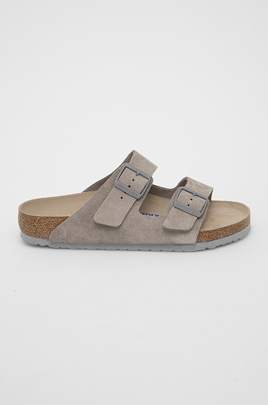 Męskie Birkenstock Klapki zamszowe Arizona