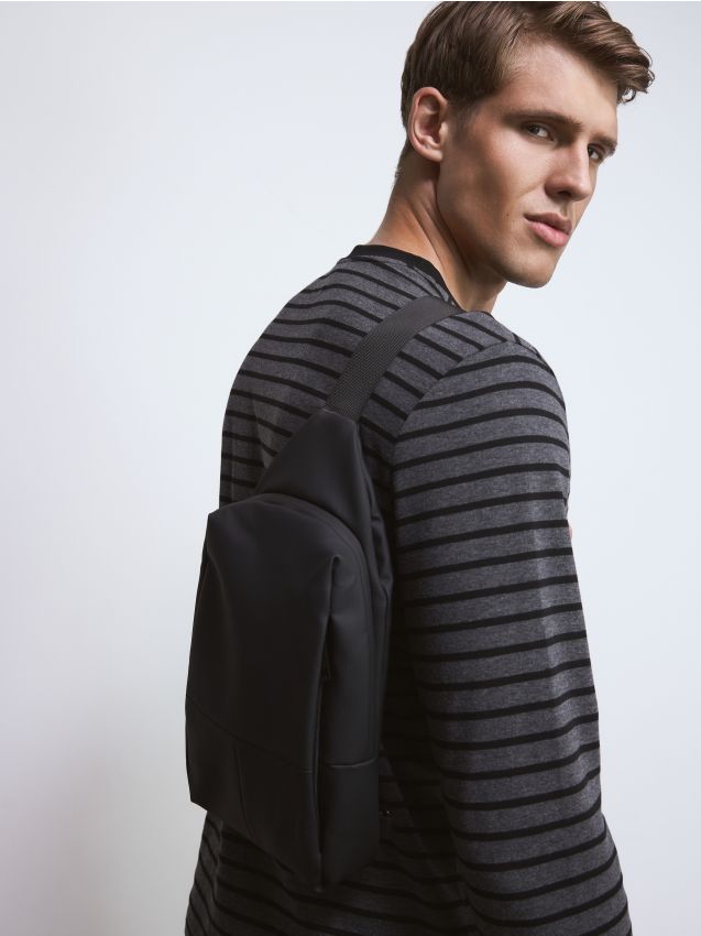 Reserved - Saszetka crossbody - czarny