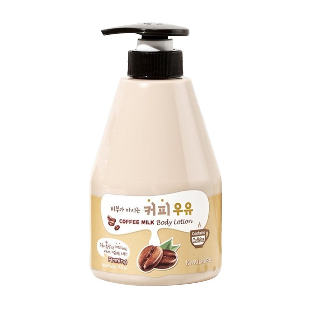 Kwailnara Coffee Milk Body Lotion, ujędrniający balsam do ciała, 560 g