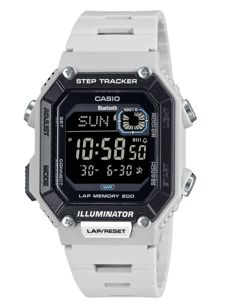 ZEGAREK MĘSKI CASIO Digital Moonphase WS-B1000-8BVDF + BOX