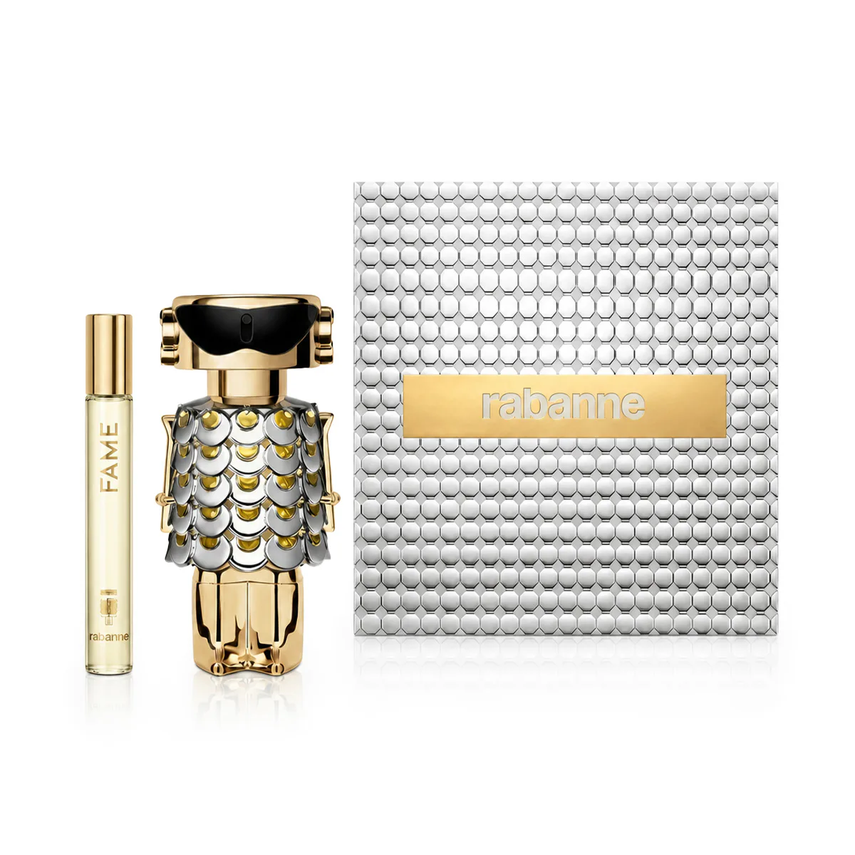 Paco Rabanne Fame Zestaw EDP 50 ml + EDP 10 ml opcja Silver Dotted Cover