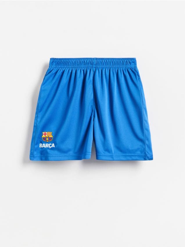 Reserved - Szorty FC Barcelona - niebieski