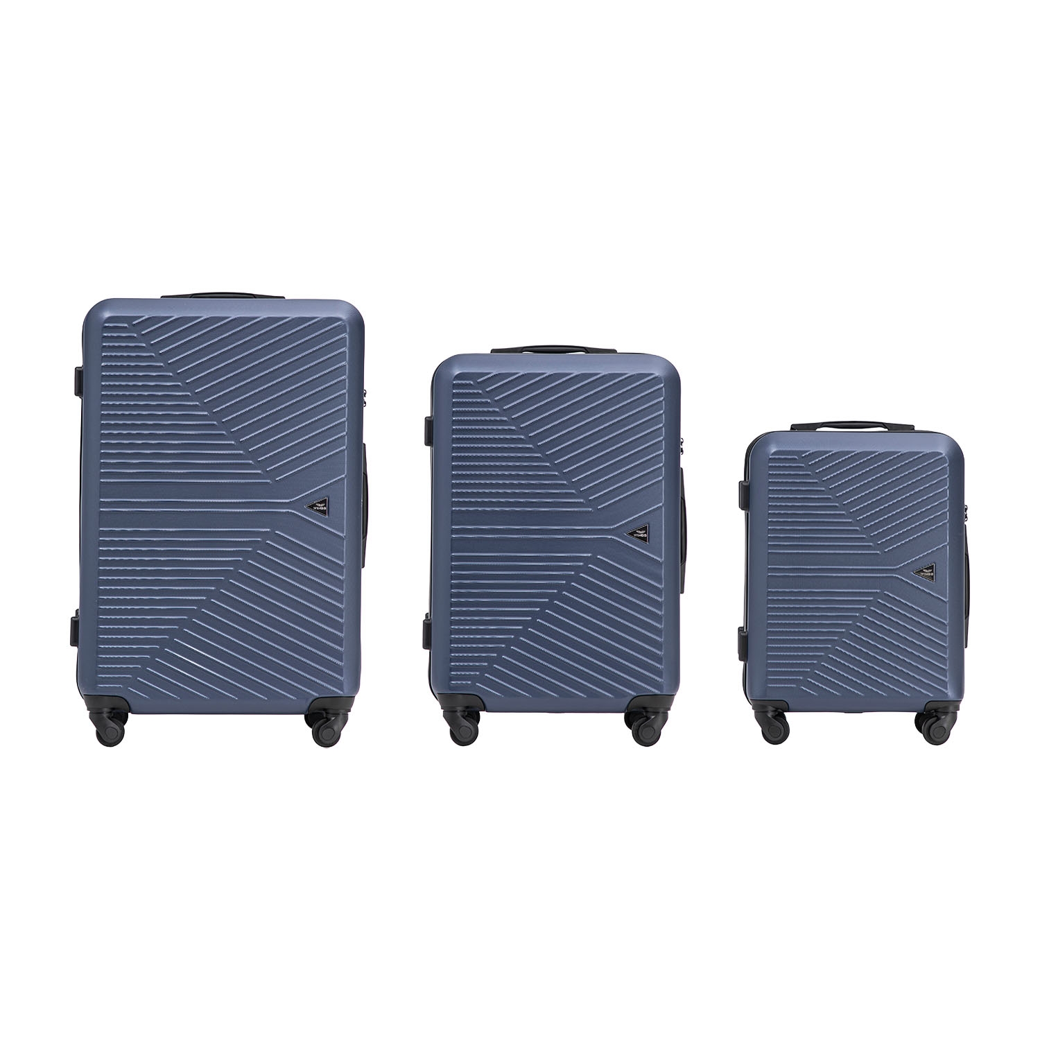 Zestaw walizek Wings Merlin, 3 szt., granatowe