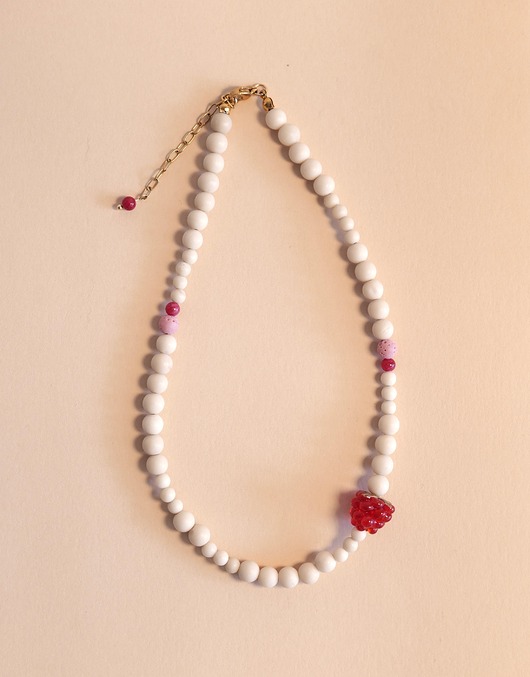Sweet Raspberry Necklace
