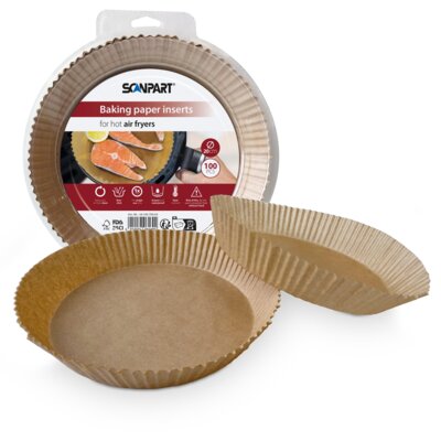 Papier do Air Fryer SCANPART 20 cm (100 sztuk)
