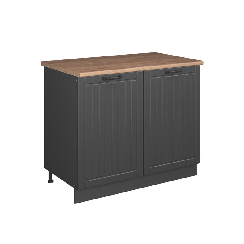 Vicco Szafka pod zlew Fame-Line, Ciemnoszary/Antracyt, 100 cm, BP Dąb