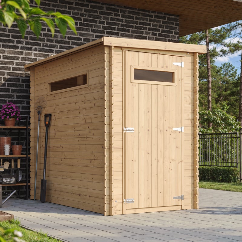 Domek ogrodowy drewniany, Szopa narzędziowa - 3m² - M306A