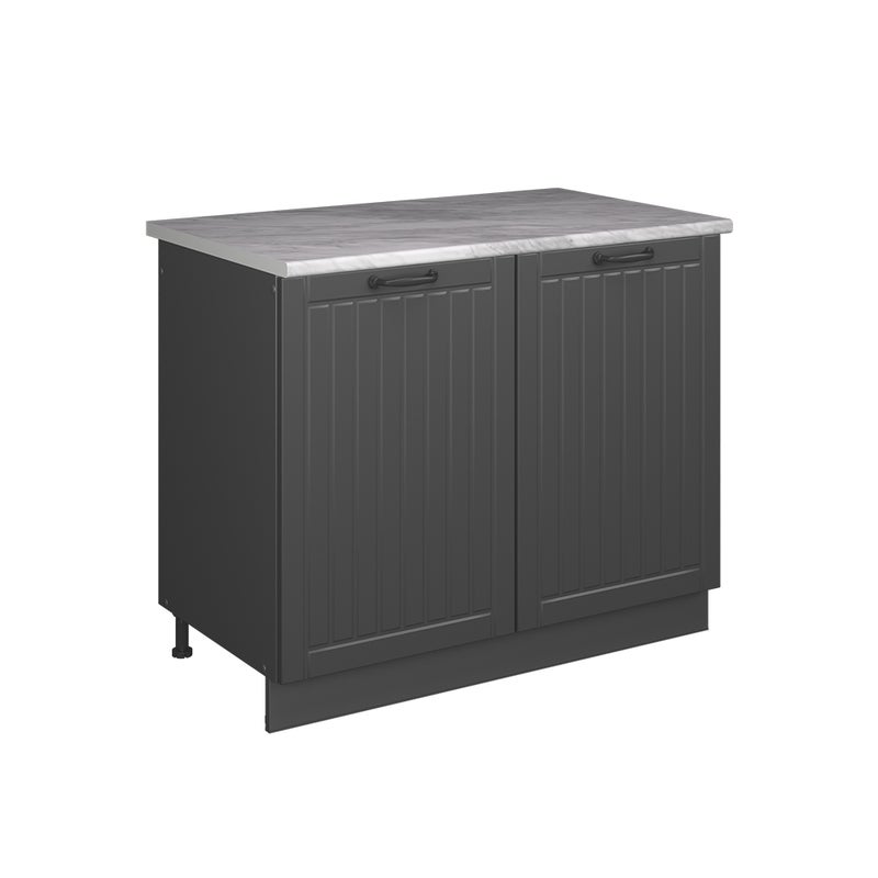 Vicco Szafka pod zlew Fame-Line, Ciemnoszary/Antracyt, 100 cm, BP Marmur