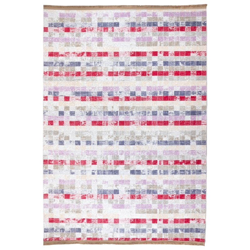 Dywan Chantelle Multidecor 160x230cm kratka shiny różowo-beżowy, cena za 1 szt.