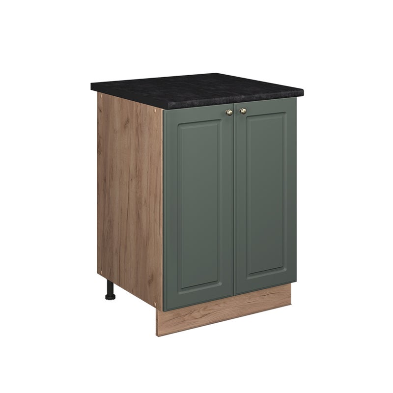 Vicco Szafka pod zlew Fame-Line, Green Gold Country/Dąb goldkraft, 60 cm