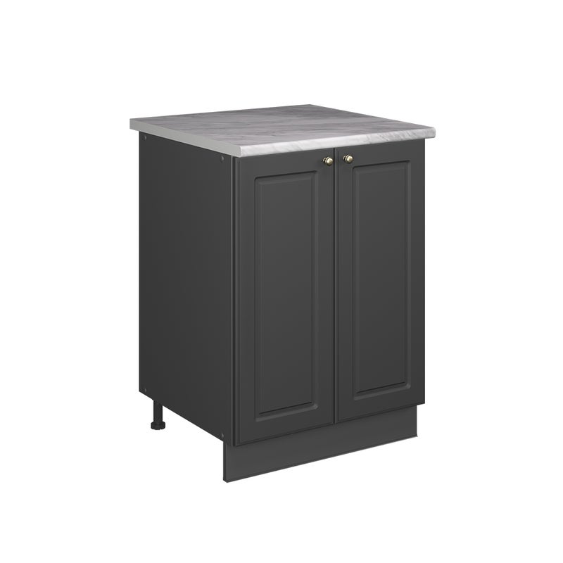 Vicco Szafka pod zlew Fame-Line, Anthrazit Gold rustykalny/Antracyt, 60 cm
