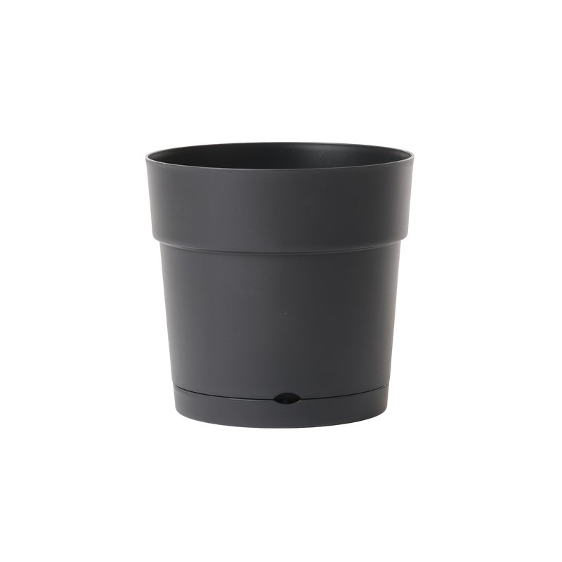 Donica z podstawką Piana szara 30cm Geolia