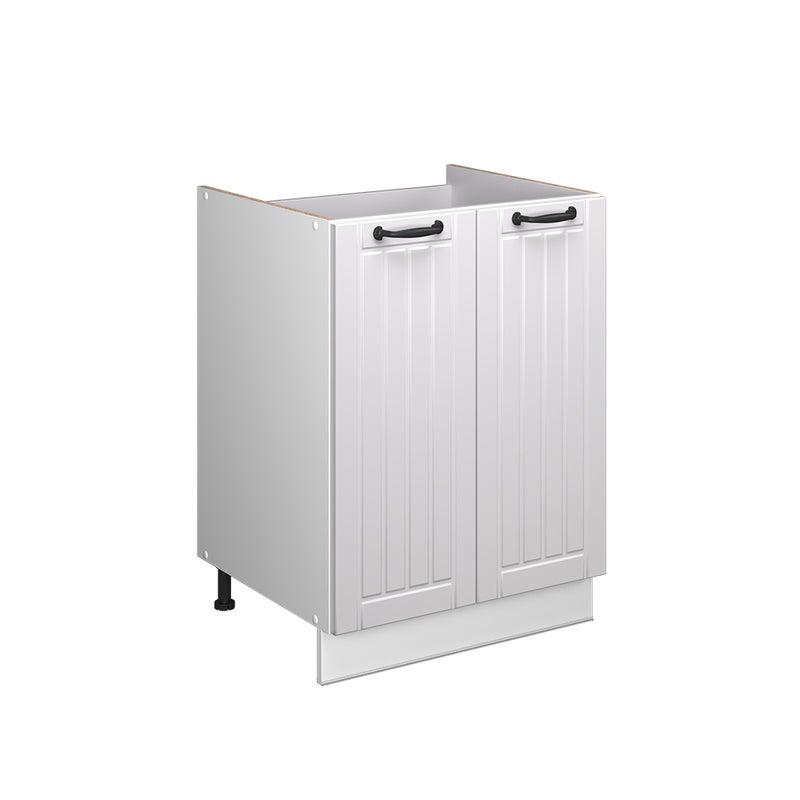 Vicco Szafka pod zlew Fame-Line, Biały rustykalny/Biały, 60 cm