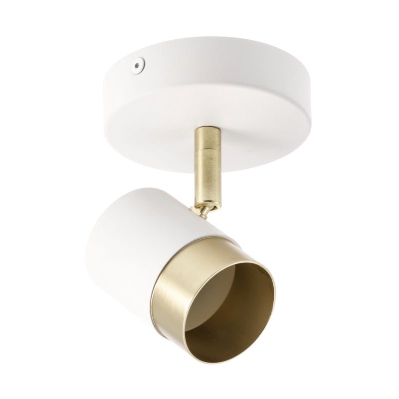 Oprawa sufitowa ORIO, GU10, max. 50W, AC220-240V, IP20, aluminium, 116x56x115 mm, okrągła, biały - GTV LIGHTING