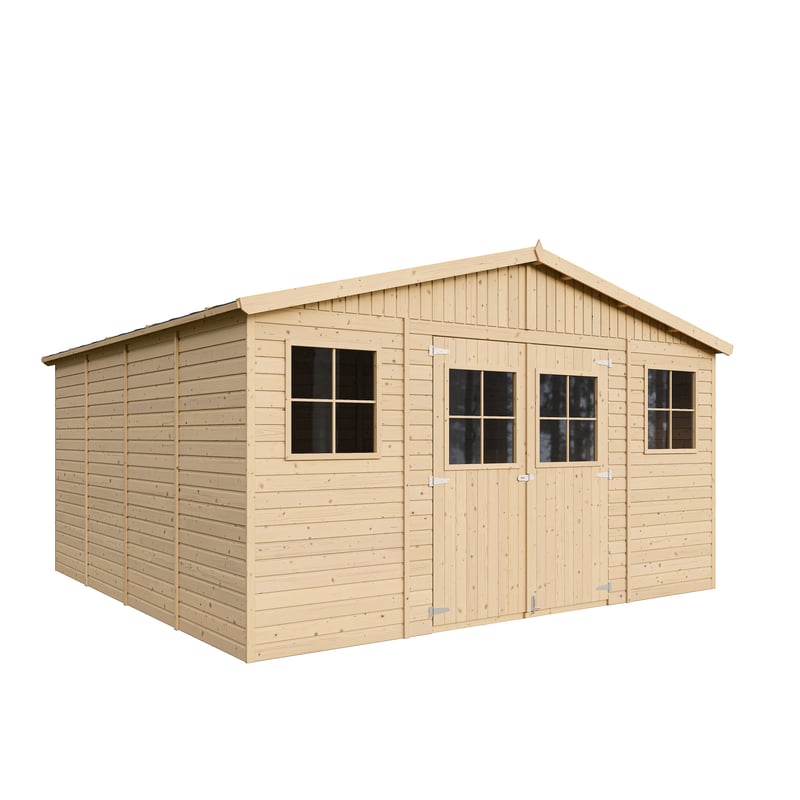 Timbela M330+M330G domek ogrodowy z podłogą- 16 m²