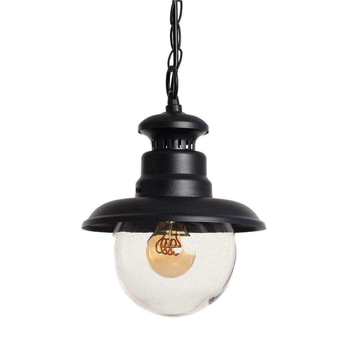 ABRUZZO Lampa wisząca zewnętrzna czarna IP44 ABR-LWZ-IP44-CAST z serii CASTELO
