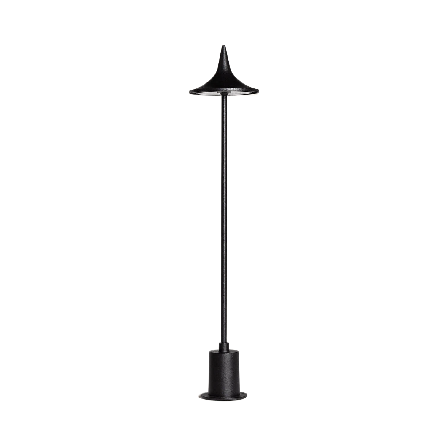 ABRUZZO Słupek ogrodowy LED czarny 60cm ABR-SOB-6W z serii BREZZA