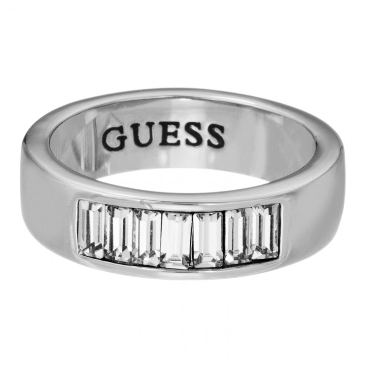 Biżuteria GUESS UBR51401-54. Pierścionek, Kolor srebrny. Kobieta.