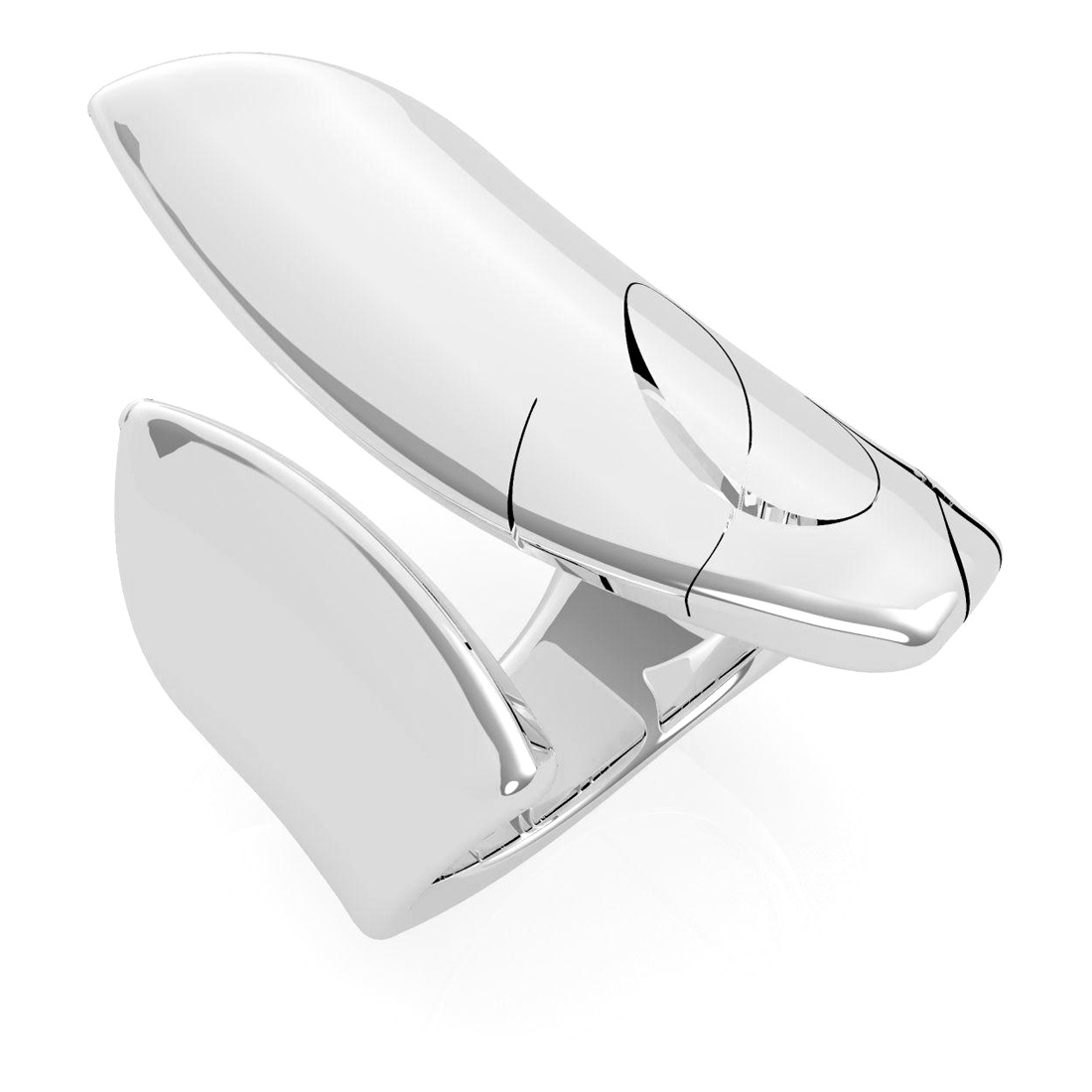 Biżuteria GUESS UBR79048-54. Pierścionek, Kolor szary. Kobieta.