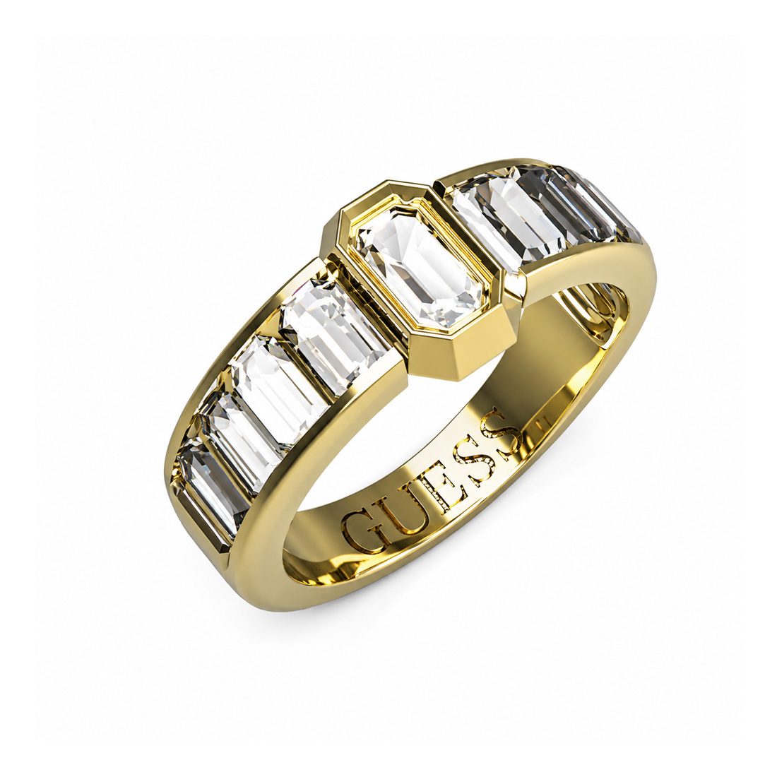 Biżuteria GUESS JUBR04254JWY. Pierścionek, Kolor złoty. Kobieta.