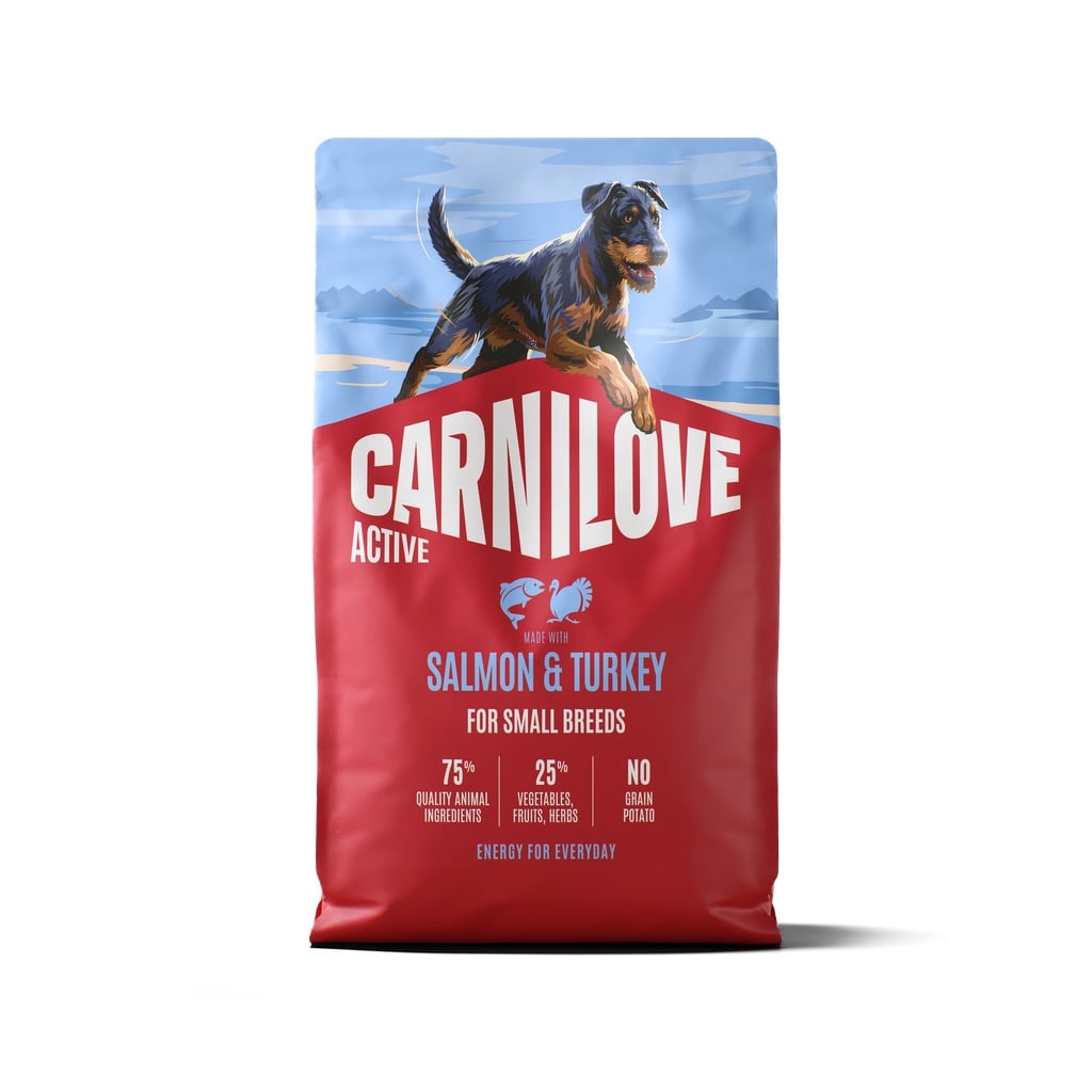 CARNILOVE Active Dog Salmon & Turkey Adult Small Breeds 4 kg łosoś i indyk, dla dorosłych psów małych ras