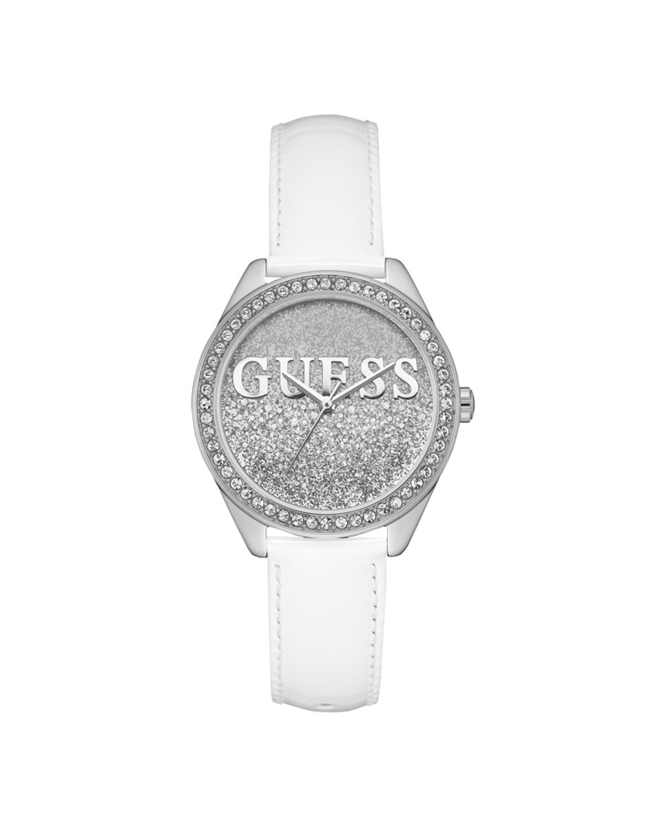 Zegarek GUESS W0823L1. Kwarcowy, Kolor srebrny. Kobieta.