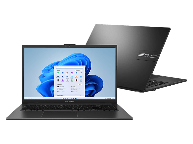 ASUS Vivobook Go 15 E1504TA-BQ200WS FHD / Intel® N150 8 GB RAM 128 UFS UHD Windows 11 Home Czarny
