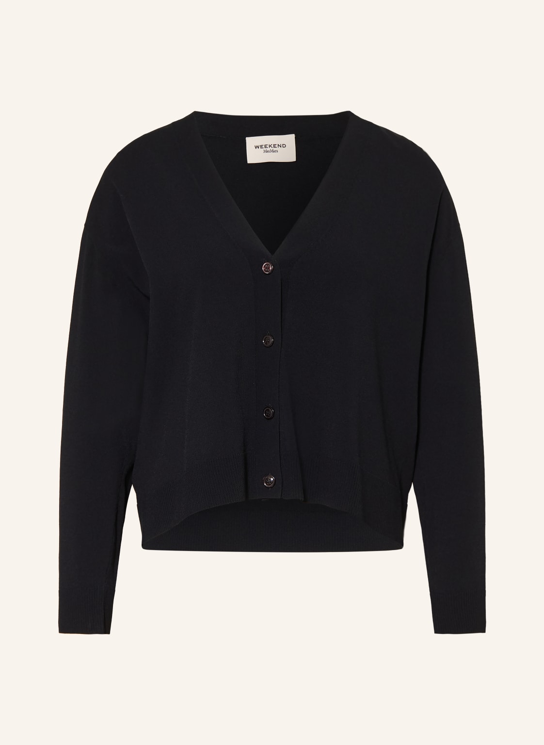 Weekend Max Mara Kardigan Boario schwarz
