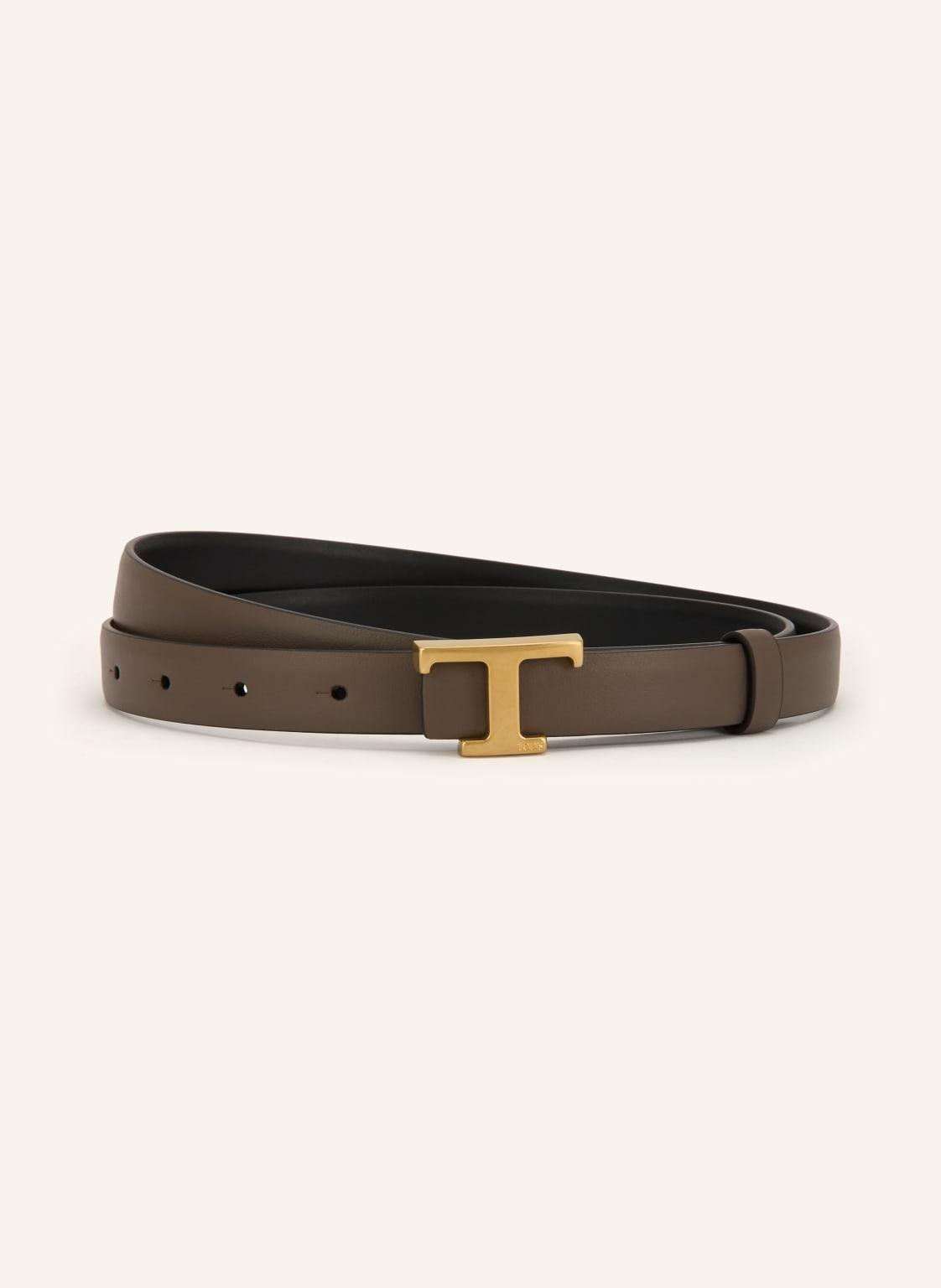 Tod's Pasek Skórzany Dwustronny braun