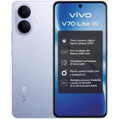 Vivo V70 Lite 5G 6/256GB Niebieski