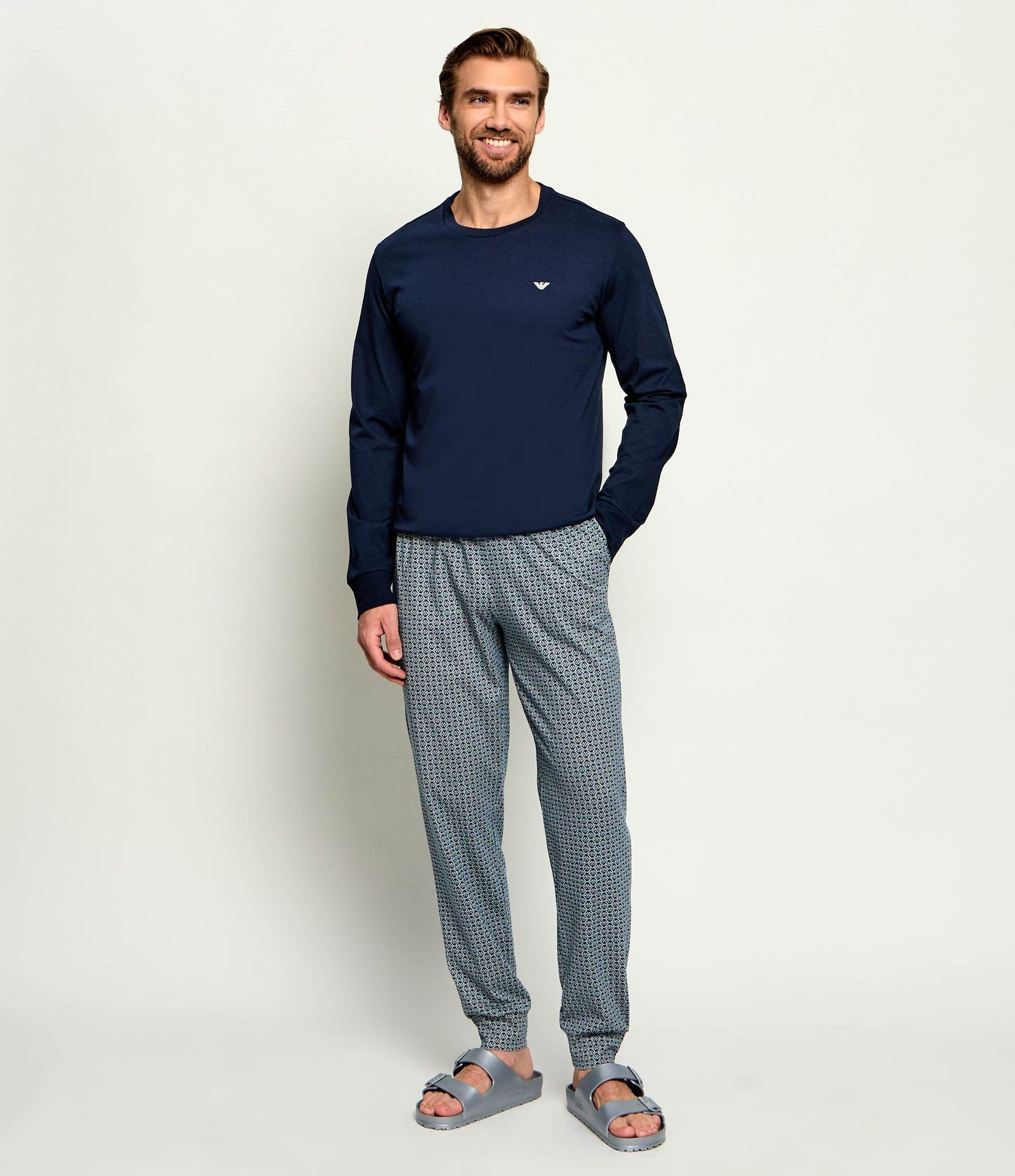 Emporio Armani Piżama Regular Fit