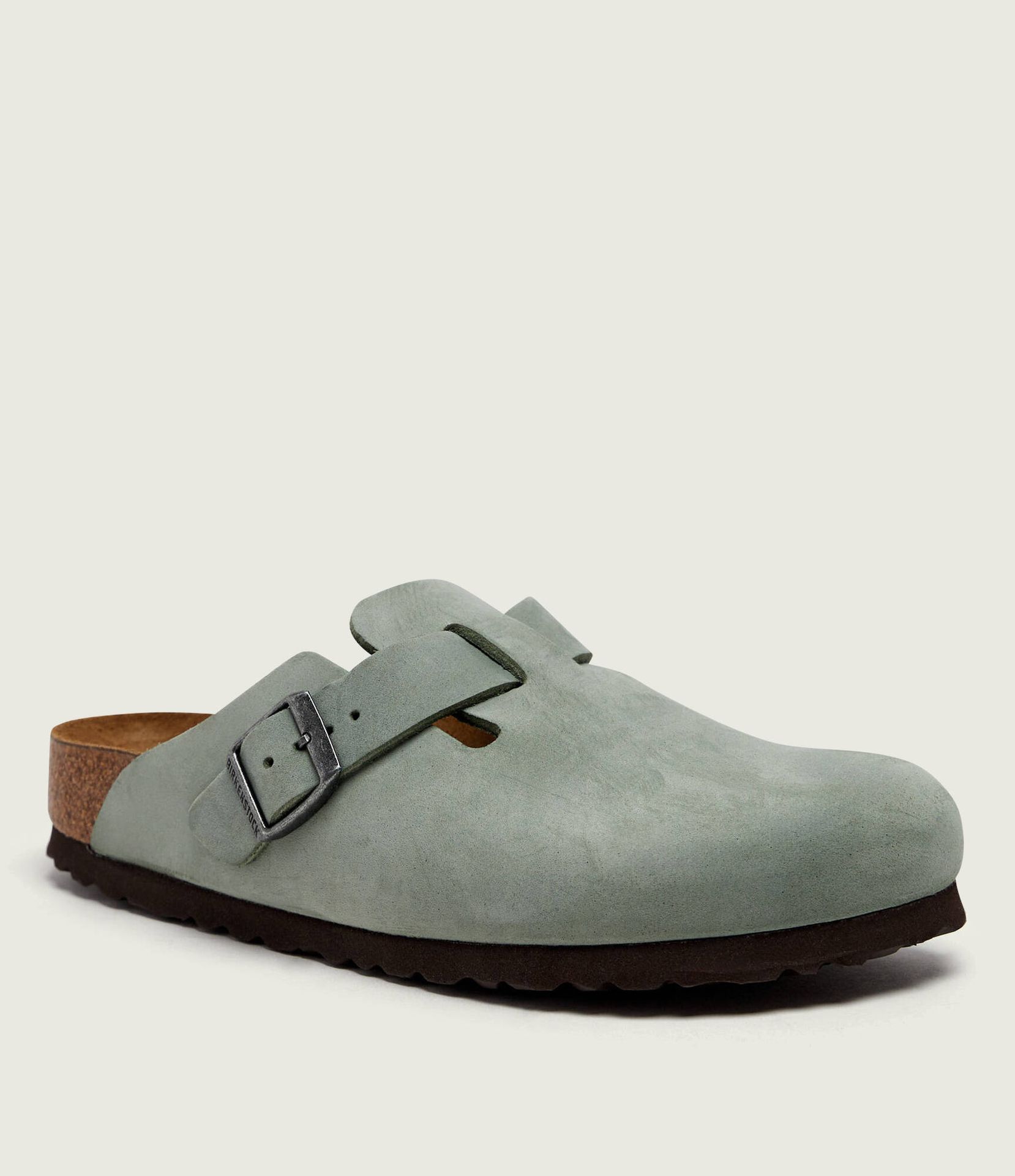 Birkenstock Skórzane mule Boston Bs narrow fit